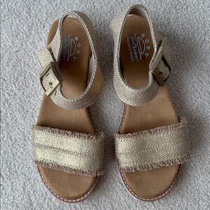 Skechers BOBS Memory Foam Espadrille Sandals